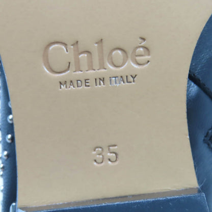 Chloe Ankle Boots Leather Black Susanna 35