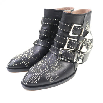 Chloe Ankle Boots Leather Black Susanna 35