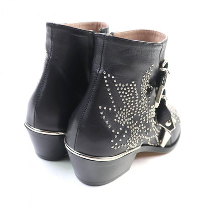 Chloe Ankle Boots Leather Black Susanna 35