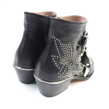Chloe Ankle Boots Leather Black Susanna 35