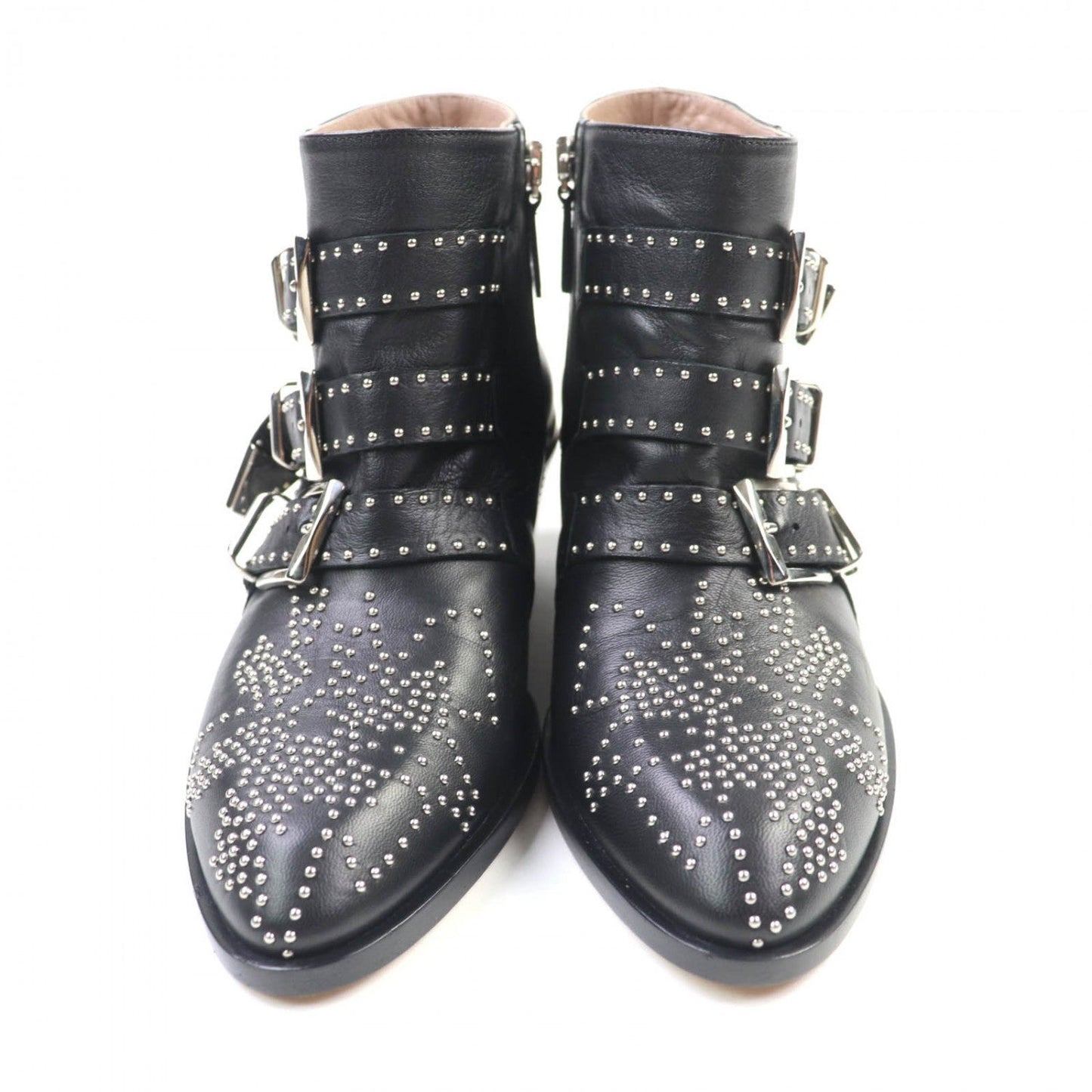 Chloe Ankle Boots Leather Black Susanna 35