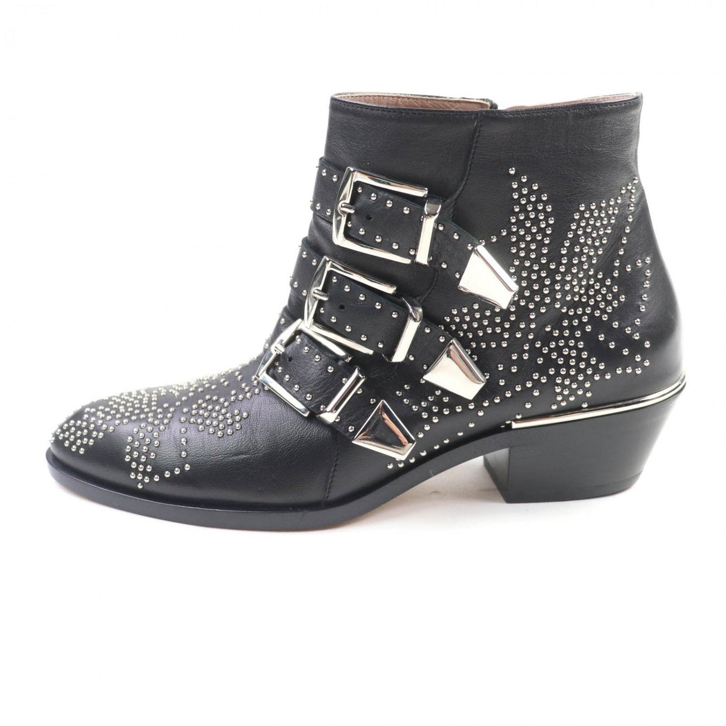 Chloe Ankle Boots Leather Black Susanna 35