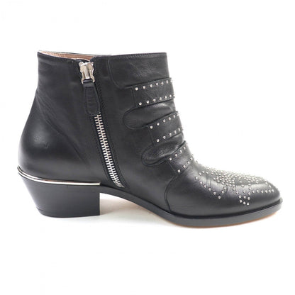 Chloe Ankle Boots Leather Black Susanna 35