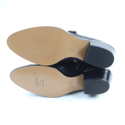 Chloe Ankle Boots Leather Black Susanna 35