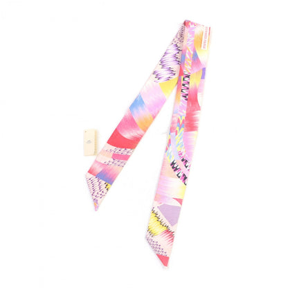 Hermes Scarf Silk Pink Type Kyoto Marble