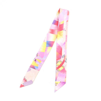 Hermes Scarf Silk Pink Type Kyoto Marble