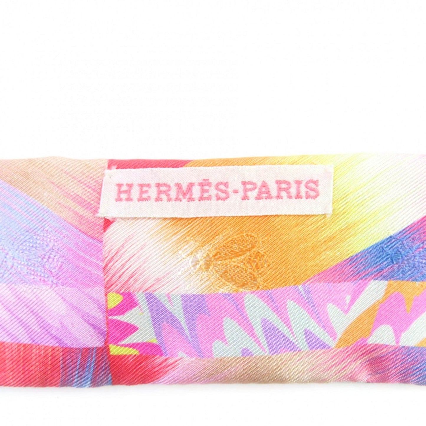 Hermes Scarf Silk Pink Type Kyoto Marble