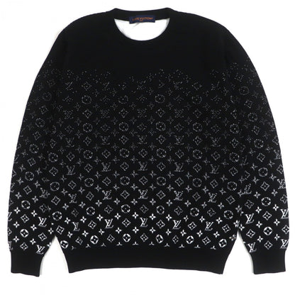Louis Vuitton Sweater Hkn44W Cotton Black Monogram Gradient L