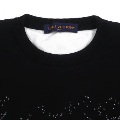 Louis Vuitton Sweater Hkn44W Cotton Black Monogram Gradient L