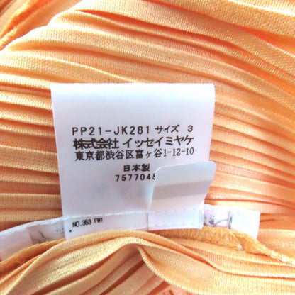 Pleats Please Cut Pp21-Jk281 Polyester Orange 3