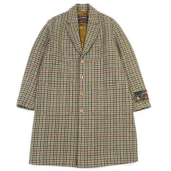 Gucci Chester Coat 595447 Wool Multicolor 44