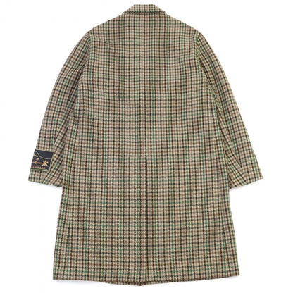 Gucci Chester Coat 595447 Wool Multicolor 44