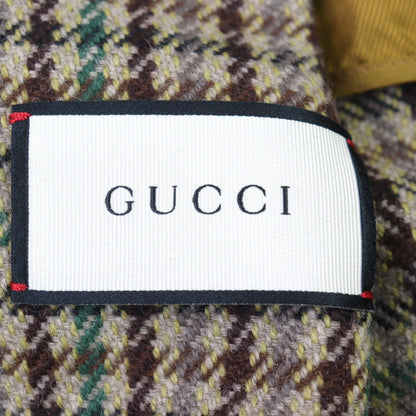 Gucci Chester Coat 595447 Wool Multicolor 44