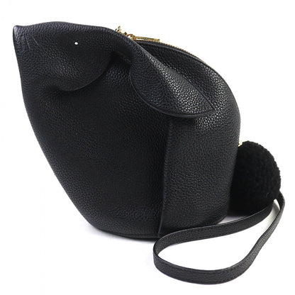 Loewe Pouch Leather Black