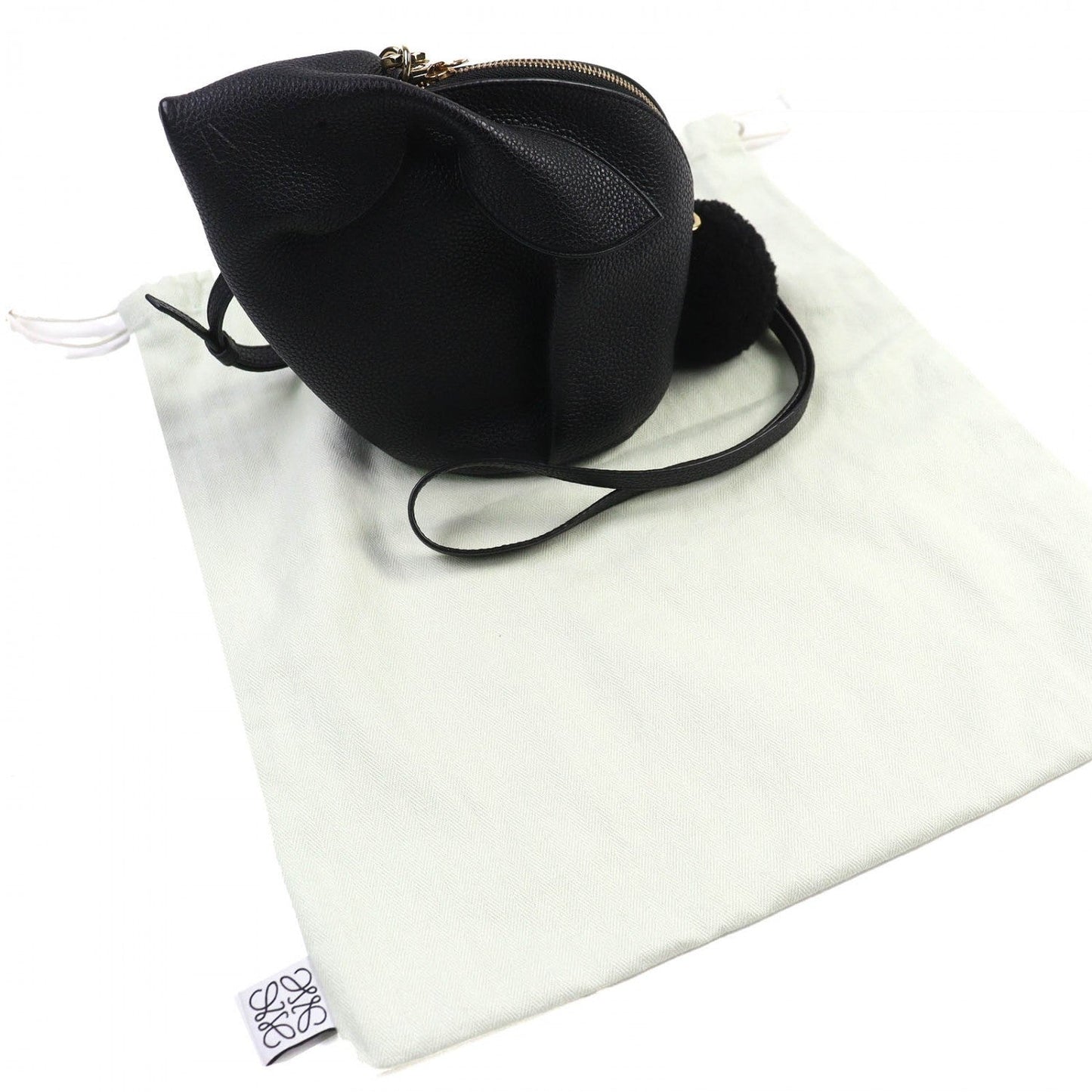 Loewe Pouch Leather Black