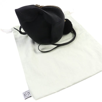 Loewe Pouch Leather Black