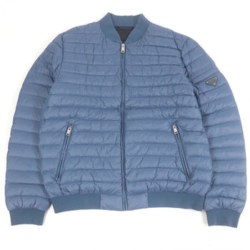 Prada Down Jacket Sgh827 Polyamide Light Blue 52