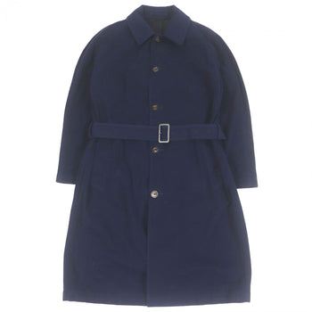Lardini Stainless Collar Coat Cotton Navy 46
