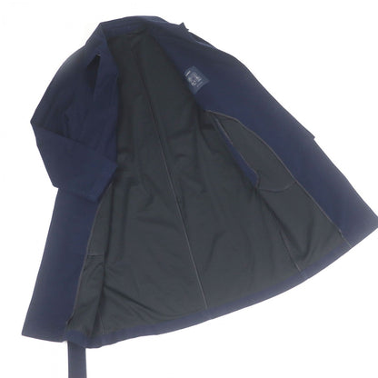 Lardini Stainless Collar Coat Cotton Navy 46