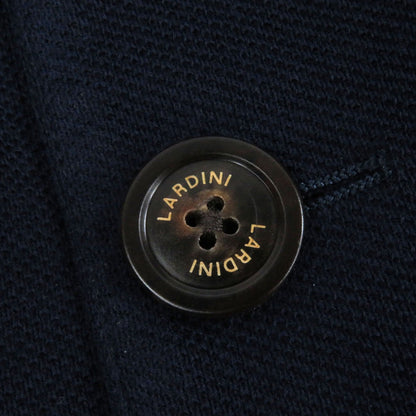 Lardini Stainless Collar Coat Cotton Navy 46