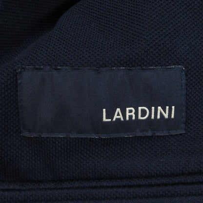Lardini Stainless Collar Coat Cotton Navy 46
