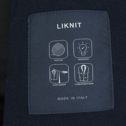 Lardini Stainless Collar Coat Cotton Navy 46