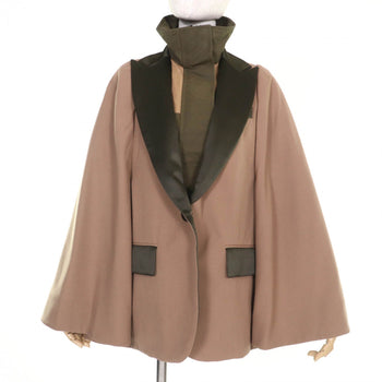 Sacai Jacket 22-05896 Polyester Brown Khaki 1