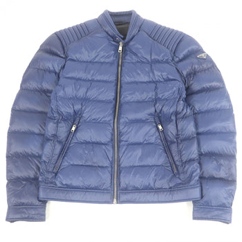 Prada Down Jacket Sgb608 Polyamide Navy 52