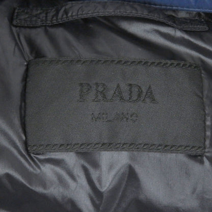 Prada Down Jacket Sgb608 Polyamide Navy 52