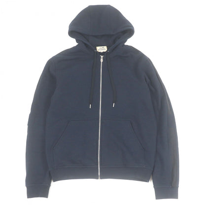 Hermes Hoodie Cotton Navy Run H S