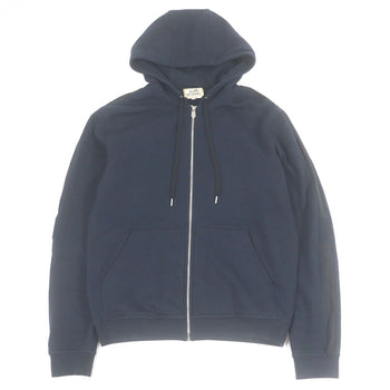 Hermes Hoodie Cotton Navy Run H S