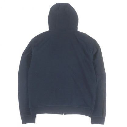 Hermes Hoodie Cotton Navy Run H S