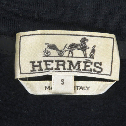 Hermes Hoodie Cotton Navy Run H S
