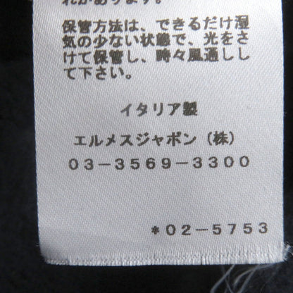Hermes Hoodie Cotton Navy Run H S
