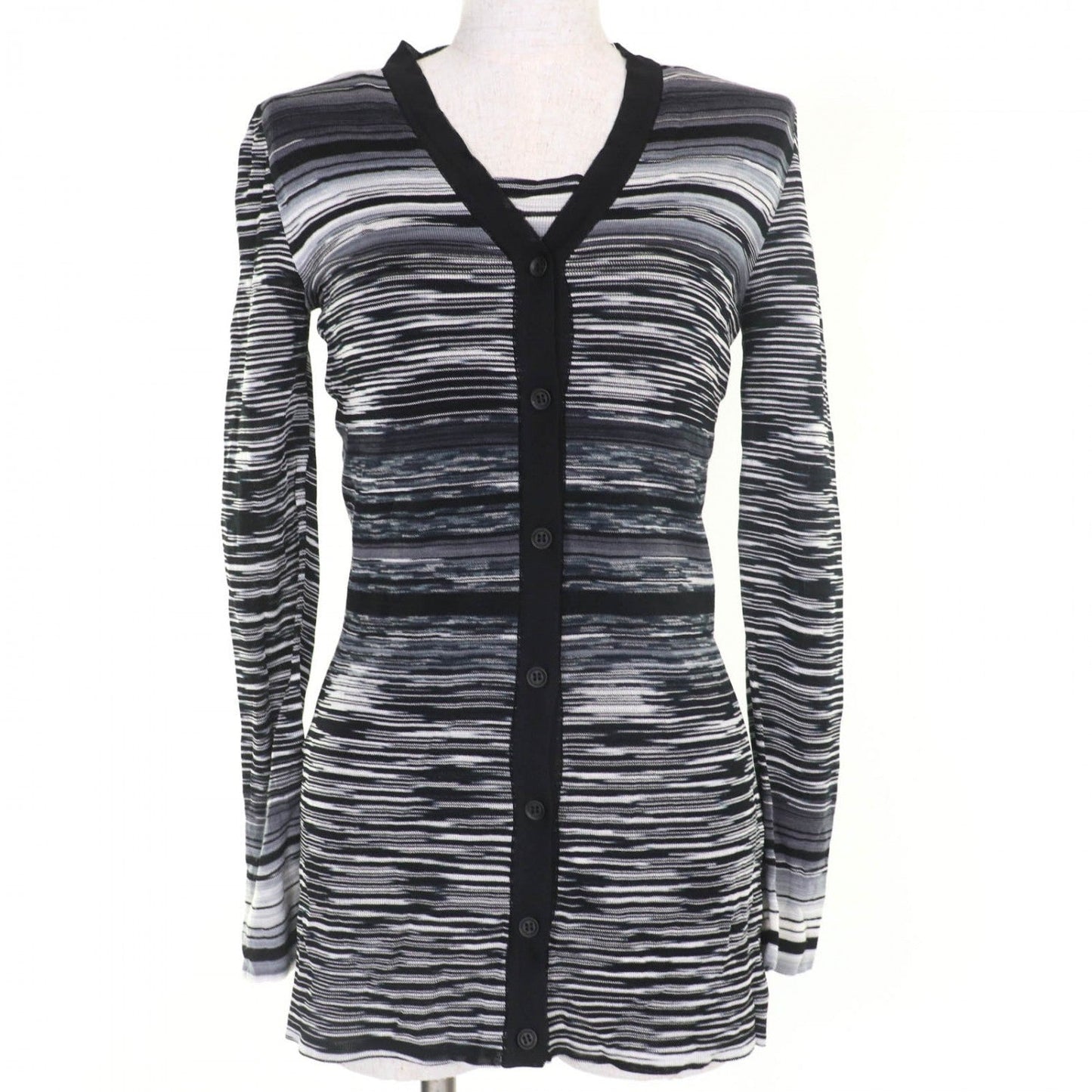 Missoni Ensemble Rayon Black Cardigan 38/Tops 40