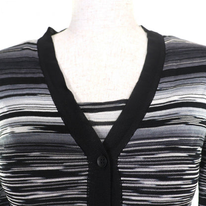 Missoni Ensemble Rayon Black Cardigan 38/Tops 40