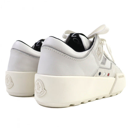 Moncler Low Cut Sneakers Leather Light Gray White Promyx Space 36