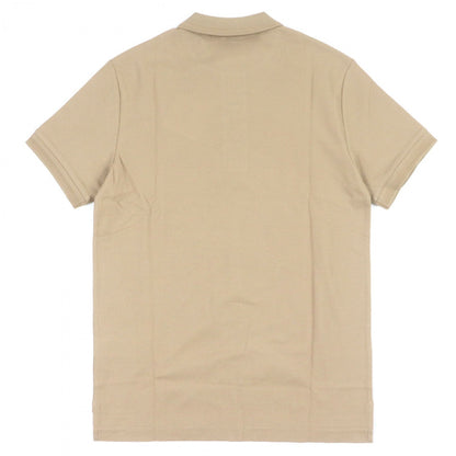 Burberry Short Sleeve Polo Shirt 8057088 Cotton Beige S