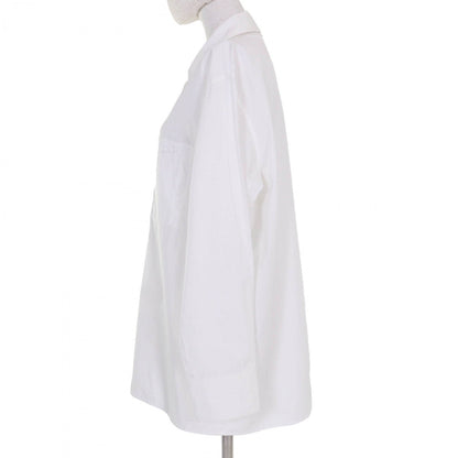 Hermes Long Sleeve Shirt 4E0601Dv Cotton White 38