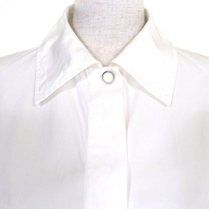 Hermes Long Sleeve Shirt 4E0601Dv Cotton White 38