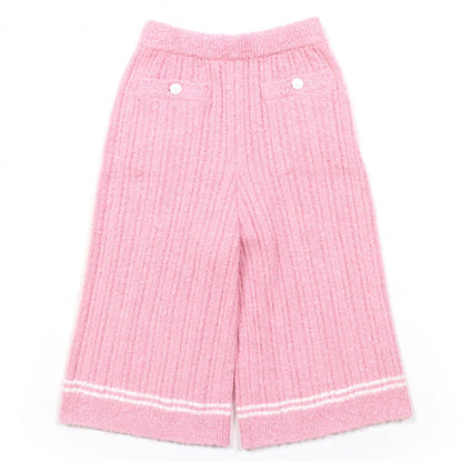 Chanel Pants 22P P72283K1414 Rayon Pink 36
