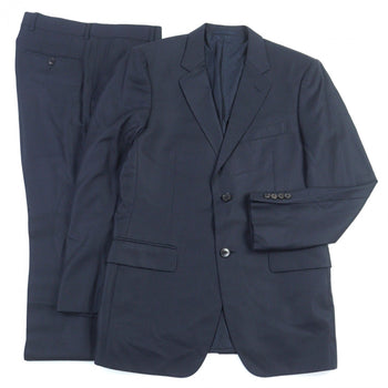 Gucci Suit 221531 Wool Navy Stripe Pattern 7-48R