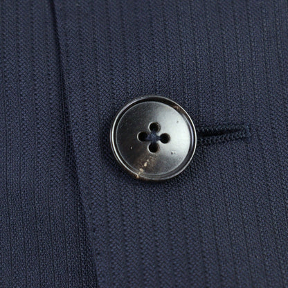 Gucci Suit 221531 Wool Navy Stripe Pattern 7-48R