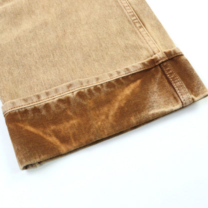 Miumiu Denim Pants Gwp467 Cotton Brown Type 38