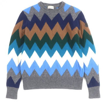 Moncler Sweater Wool Gray Blue S