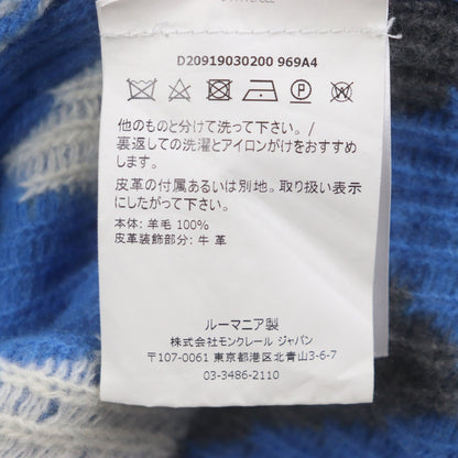 Moncler Sweater Wool Gray Blue S