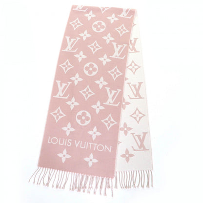 Louis Vuitton Scarf M77854 Wool Beige Rose Lv Essential 17034Cm