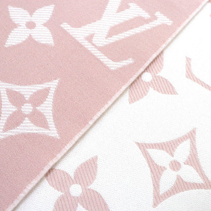 Louis Vuitton Scarf M77854 Wool Beige Rose Lv Essential 17034Cm