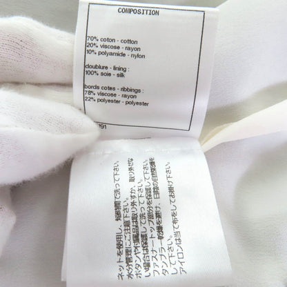 Chanel Skirt P56061V42335 Cotton White Black 36
