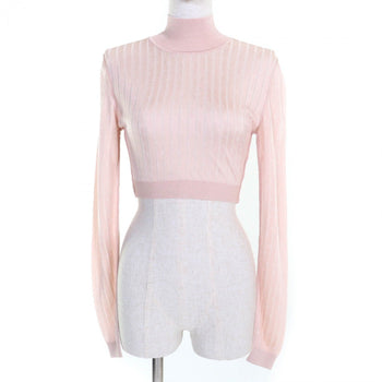 Fendi Knit Fzx834 Rayon Pink 38
